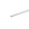 Profilo tubo tondo 2 m x Ø 8 mm alluminio argento