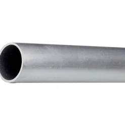 Profilo tubo tondo 1 m x Ø 8 mm alluminio naturale