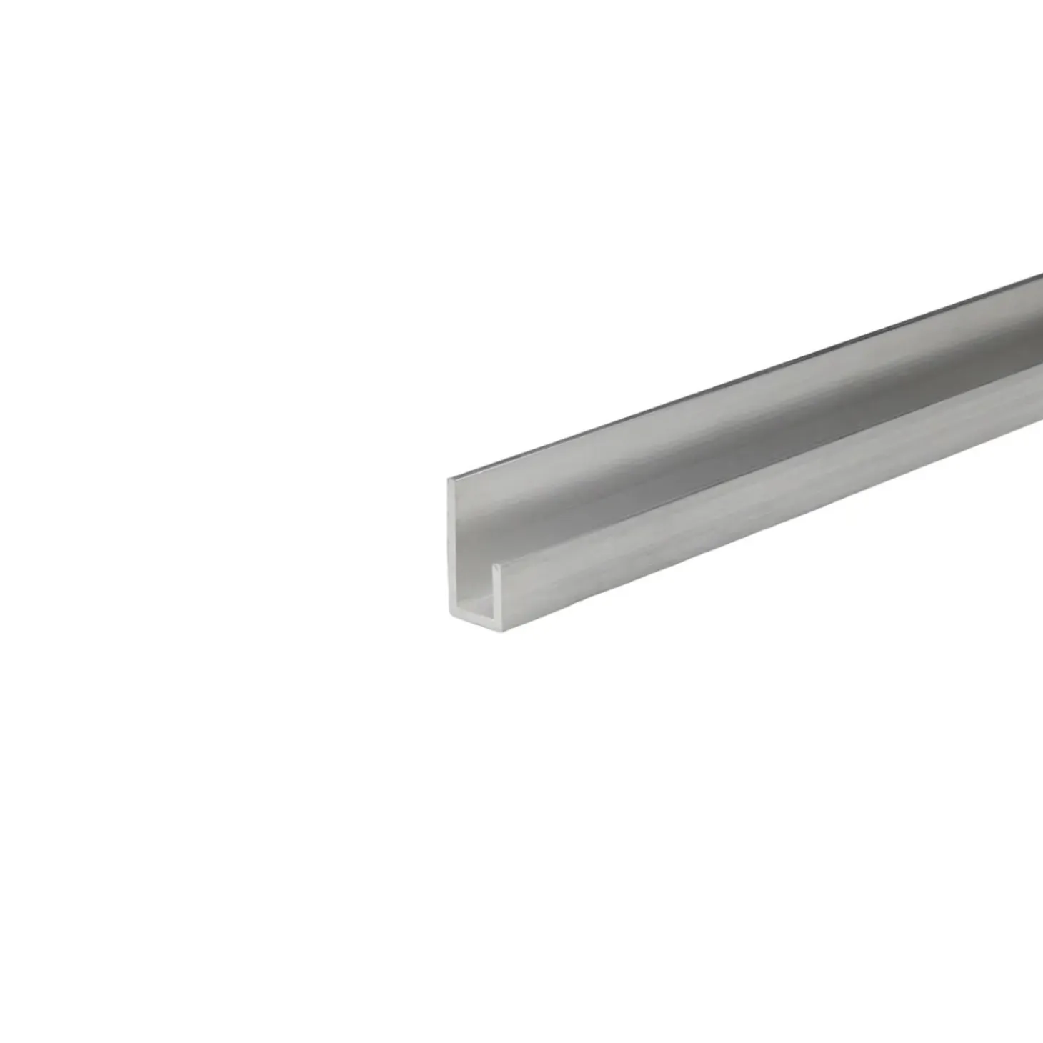 Profilo U cimasa 1 m 10x20 mm alluminio naturale