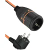 Prolunga elettrica da giardino con meccanismo di blocco ELECTRALOCK