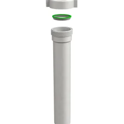 Prolunga universale con ghiera 1"1/2 230 mm Ø40 mm