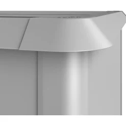 Protezione antilumaca Biohort per aiuola rialzata 1x1 m Argento met