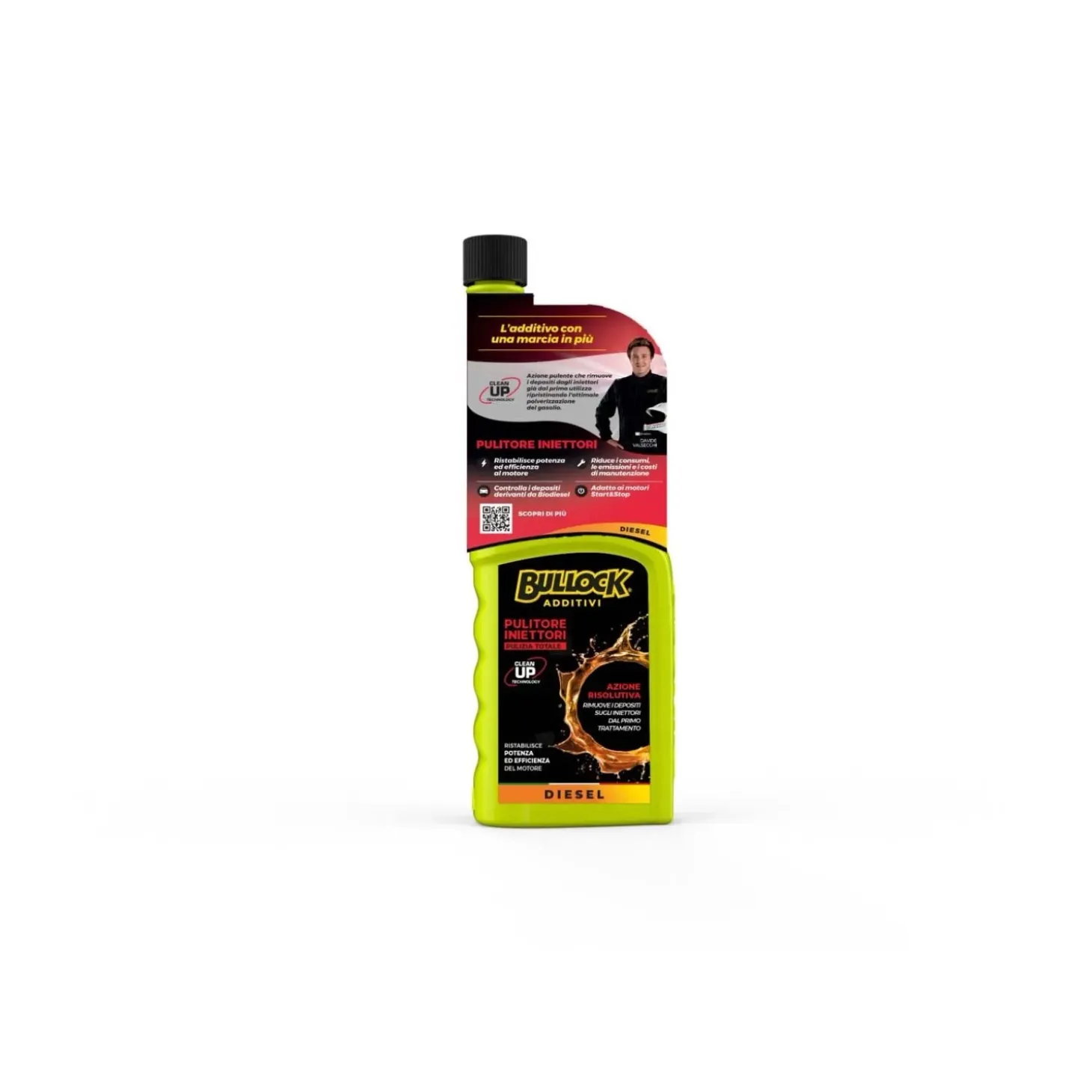 Pulitore iniettori diesel Bullock additivo 250 ml