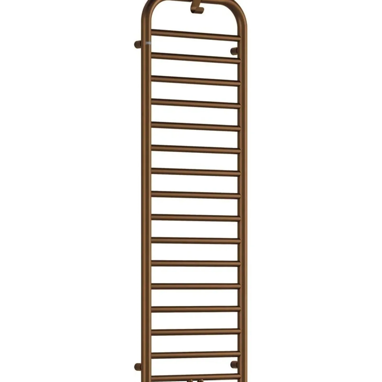 Radiatore termoarredo Idrostile 586 W h 157 cm 500x1570 mm marrone opaco