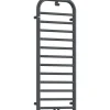 Radiatore termoarredo Idrostile 458 W h 121 cm 500x1210 mm titanio opaco