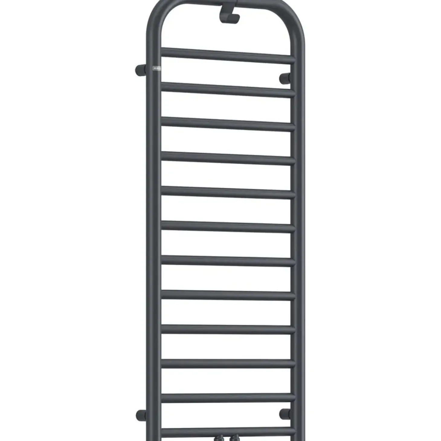 Radiatore termoarredo Idrostile 458 W h 121 cm 500x1210 mm titanio opaco