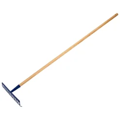Rastrello da giardino a 12 denti LUX-TOOLS con manico da 150 cm