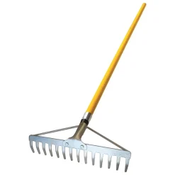 Rastrello 14 denti con manico in fibra ultraleggero L 150 cm