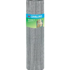 Rete elettrosaldata zincata Rabbit 10x0,5 m grigio