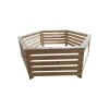 Rivestimento in legno esagonale abete massiccio Ø180-185