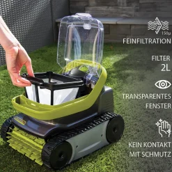 Robot a batteria per piscine Zodiac Pixel OP 3220 per fondo e pareti