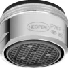 Rompigetto maschio in ottone cromato M 24x1