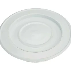 Rosone laccato con coperchio Ø 12 cm bianco