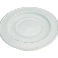 Rosone laccato con coperchio Ø 10 cm bianco