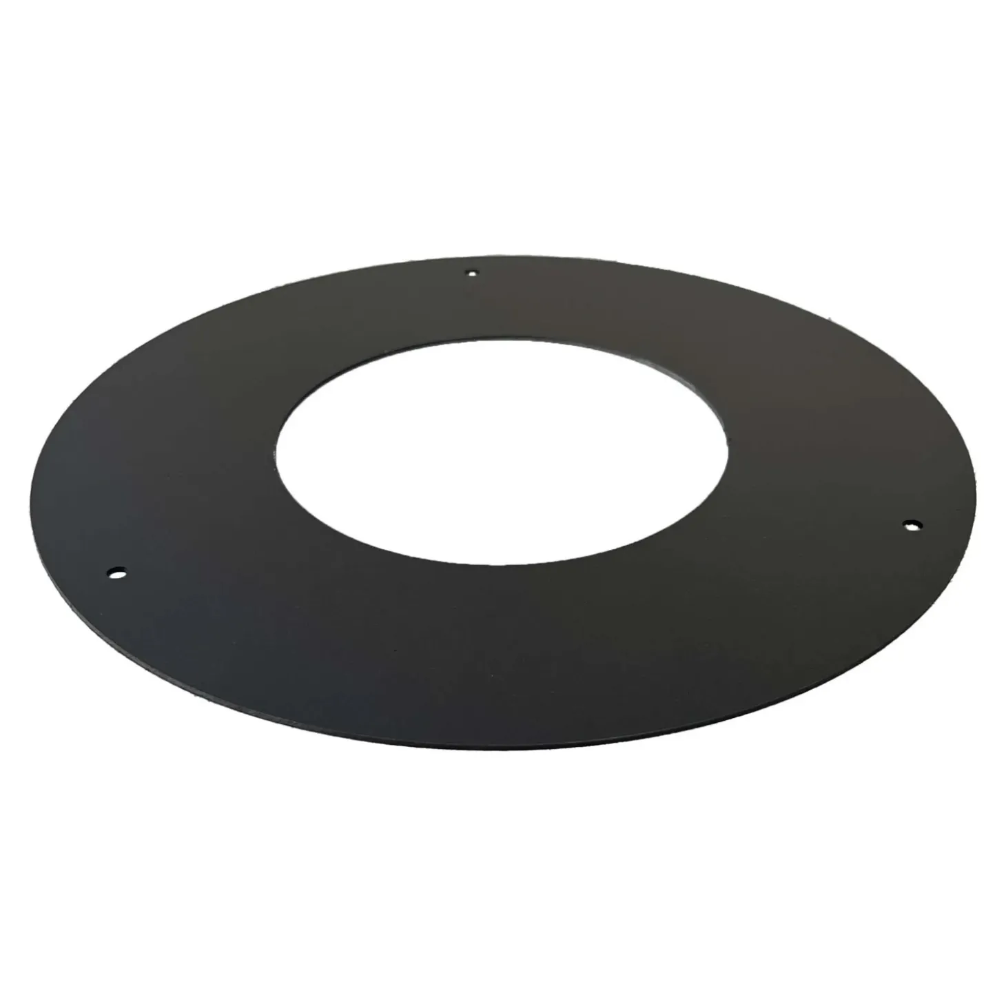 Rosone serie Arredo-Legna Ø 150 mm nero