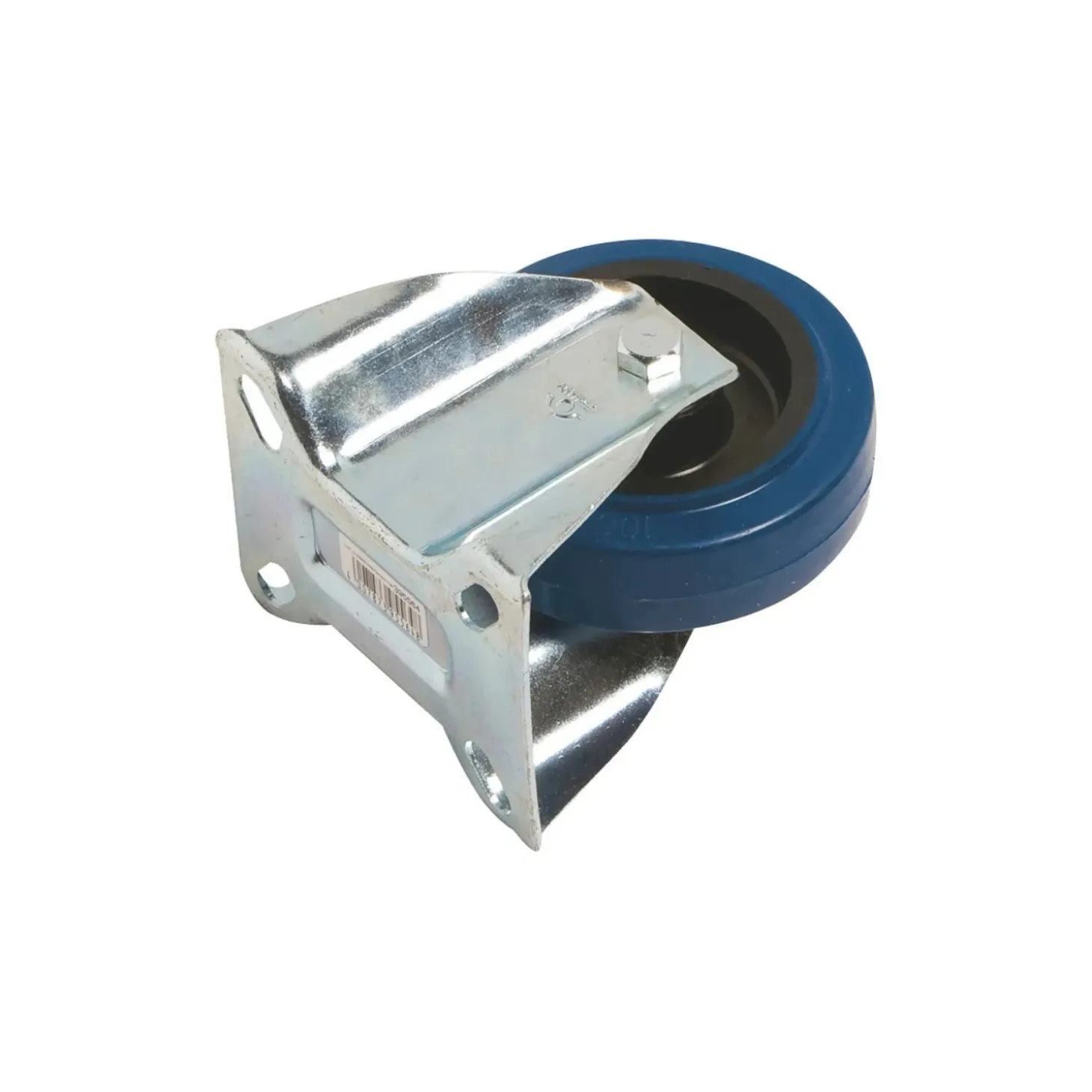 Rotella frenante per trasporto ruota elastica Ø 100 mm P 150 kg