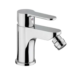 Rubinetto bagno monocomando bidet linea blu cromo