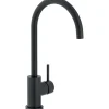 Rubinetto cucina monocomando canna alta Live nero