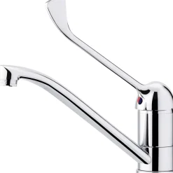 Rubinetto cucina monocomando leva clinica Kiara cromo