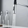 Rubinetto per lavabo Tokyo quadrato cromo