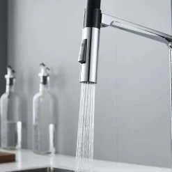 Rubinetto per lavabo Tokyo quadrato cromo