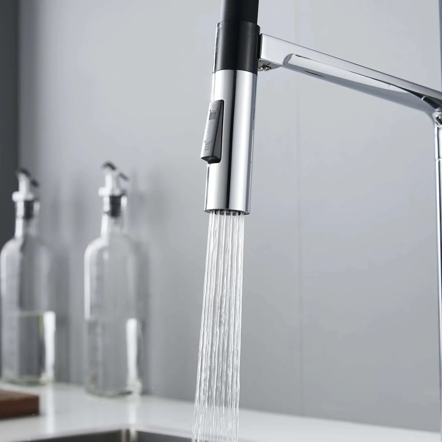 Rubinetto per lavabo Tokyo quadrato cromo