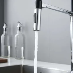 Rubinetto per lavabo Tokyo acciaio spazzolato
