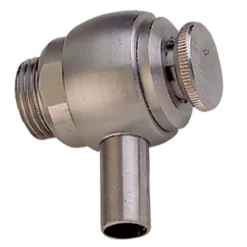 Rubinetto a vite in acciaio inox con salvagoccia 1/2"