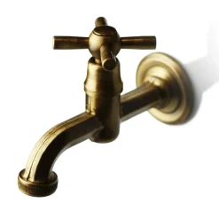 Rubinetto da esterno ornamentale in ottone bronzato R7 13 mm (1/2")