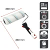 Rullo per pittura Nespoli Soft Touch sup ruvide 22 cm
