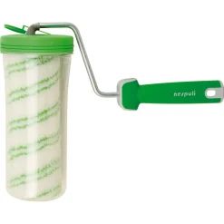 Rullo per pittura pareti lisce 22 cm con contenitore Rollmatic