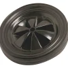 Ruota leggera cerchio in plastica profilo scanalato Ø 185 mm P 25 kg