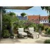 Salotto da giardino Carleton Set lounge in alluminio 5 pz 2 posti