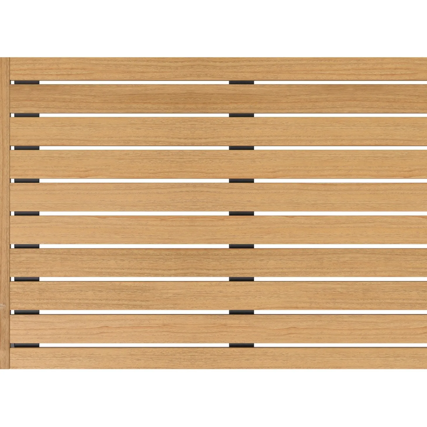 Salotto da giardino Lankin in alluminio con cuscini poliestere beige 3 posti