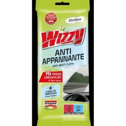 Salviette umidificate Wizzy antiappannanti auto 16 pz