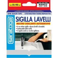 Saratoga nastro sigillante autoadesivo Sigilla lavelli