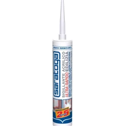 Saratoga sigillante acrilico Ultrarapido Edilizia bianco 300 ml