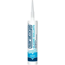 Saratoga silicone acetico antimuffa 280 ml trasparente