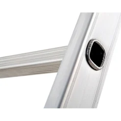 Scala trasformabile in alluminio Modula tripla 3x7 gradini P max 150 kg
