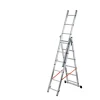 Scala trasformabile in alluminio Modula 3x6 gradini P max 150 kg