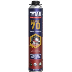 Schiuma poliuretanica Ultra Fast 70 Tytan 870 ml