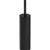 Scopino bagno a libera installazione 8x37,5 cm nero
