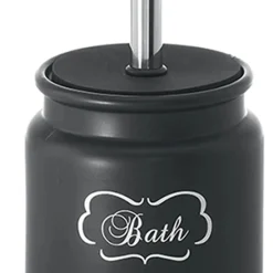 Scopino bagno Chantal H 46,5 cm nero opaco