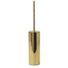 Scopino bagno Elettra in acciaio inox oro