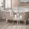 Scopino bagno Vivienne H 47 cm bianco