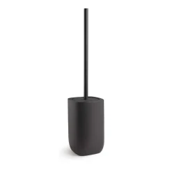 Scopino bagno Ylenia in resina nero matt