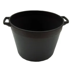Secchio per macerie tondo 40 l nero