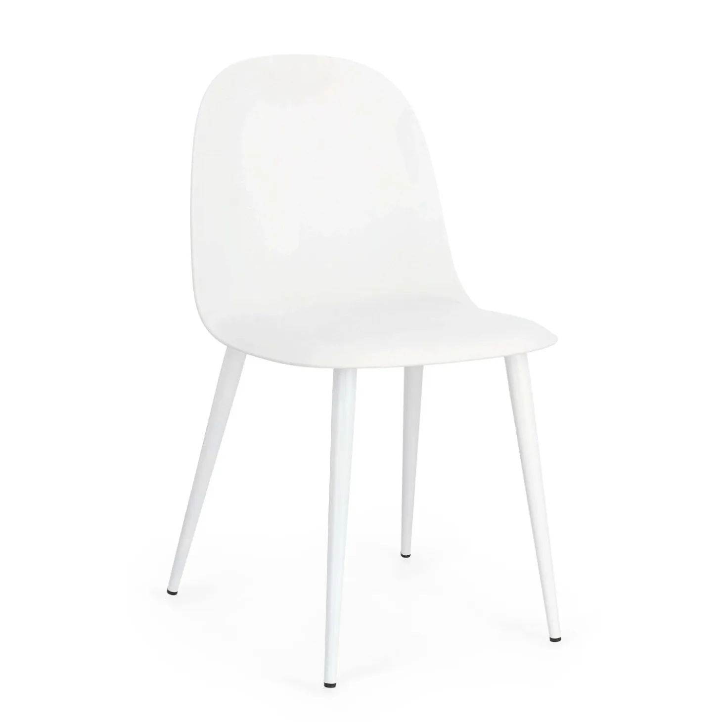 Sedia Ella bianco 45x51x80 cm