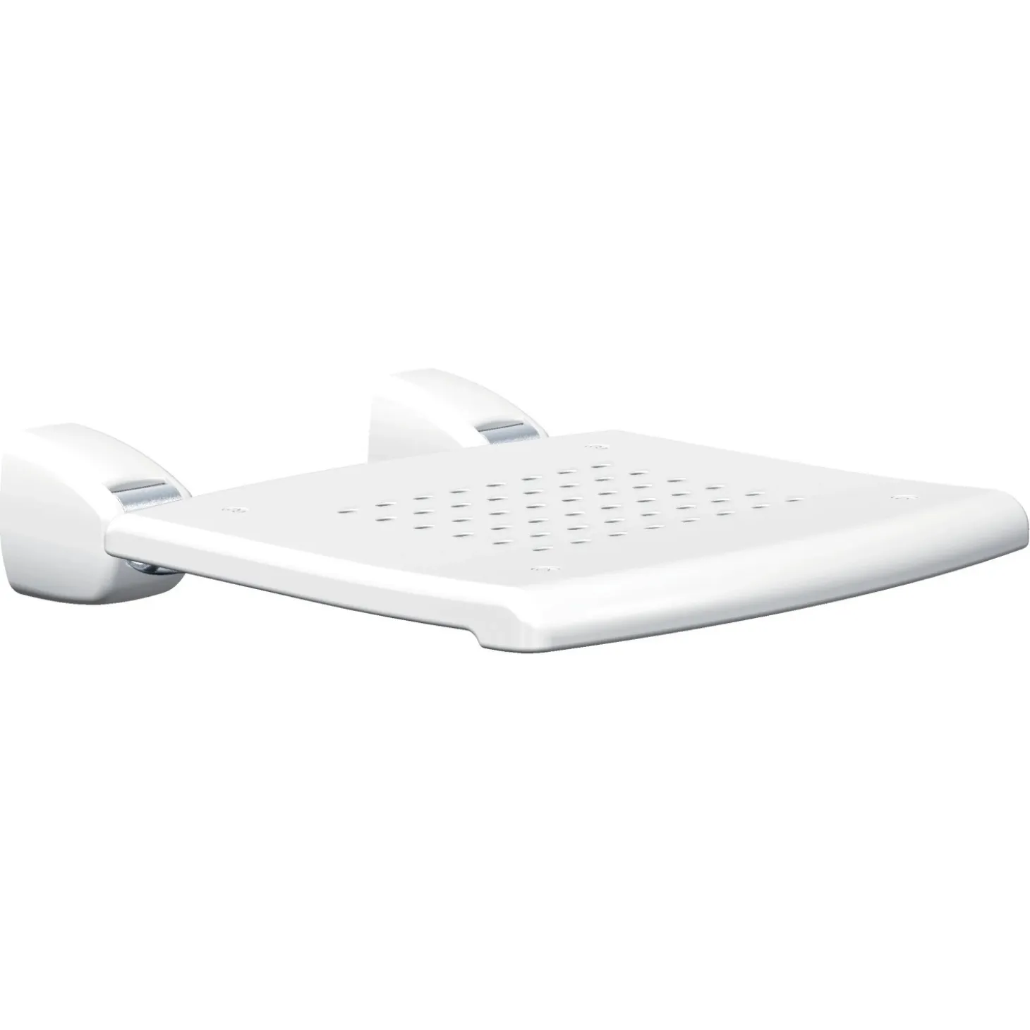 Sedile doccia ribaltabile da muro 11x51x42 cm bianco