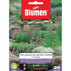 Semi Blumen miscuglio di fiori perenni per giardini rocciosi